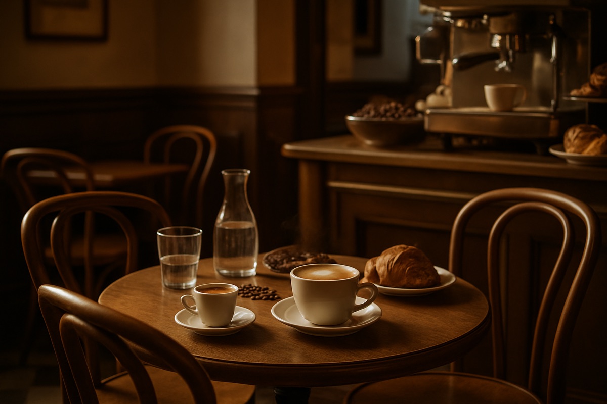 Illustrative café website concept