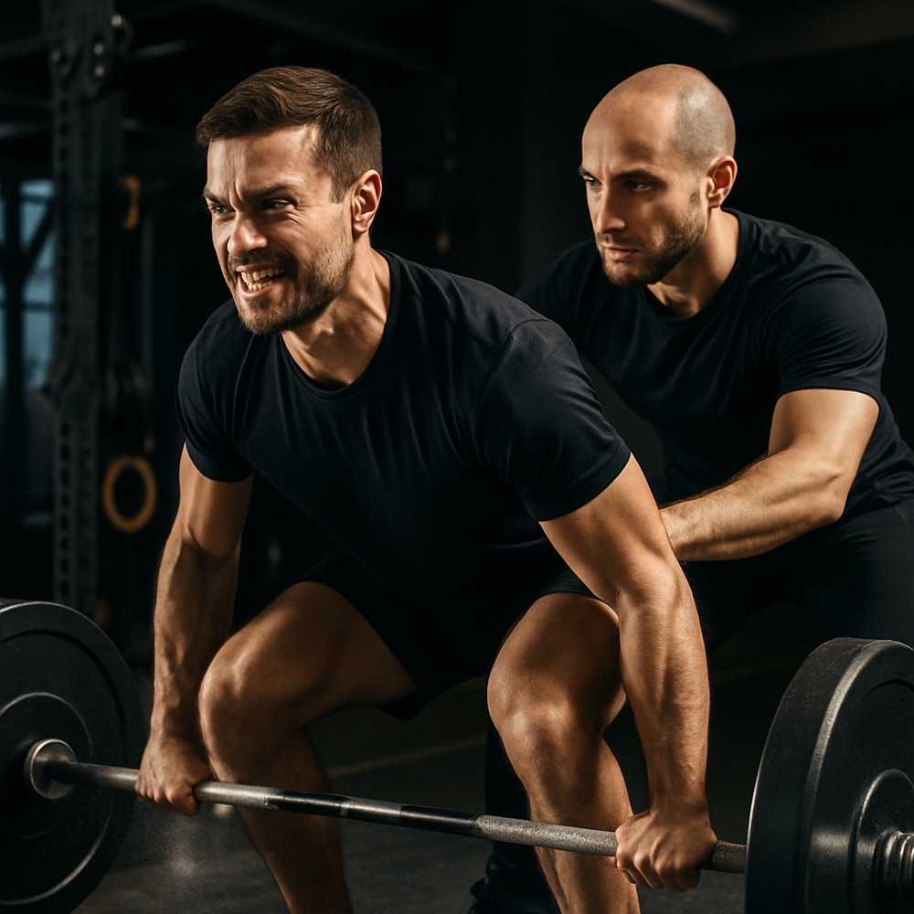 Illustrative fitness studio website concept